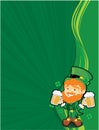 St. Patricks corner Royalty Free Stock Photo