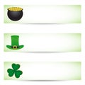 St. patricks day banners