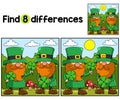 St. Patricks Day 2 Gnomes Find The Differences