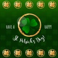 St. Patricks Day greeting card