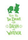 St patricks day greeting vector