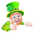 St Patricks Day Leprechaun Illustration