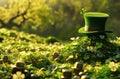 st patricks day logo hd wallpaper background free