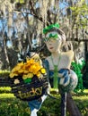 St. Patricks Day Lucky Statue, female