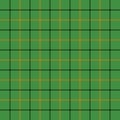 St. Patricks day tartan plaid. Scottish pattern