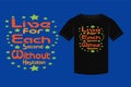 st patricks day Typography T-shirt ,Live for each second without hesitation