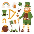 St. Patricks Day vector icons