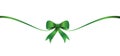 St Patricks green bow and ribbon
