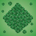 St patricks pattern background