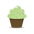 St. Patricks themed cupcake