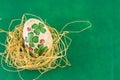 St. Patrics day inspired Easter eggs
