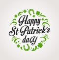 St. Patrics Day poster Royalty Free Stock Photo