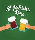 St. Patrics Day poster Royalty Free Stock Photo