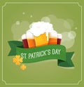 St. Patrics Day poster Royalty Free Stock Photo