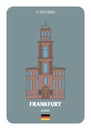 St. Paul Church, in Frankfurt, Germany. Architectural symbols of European cities