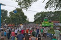 St Paul, MN - August 27, 2018: The Minnesota State fair is the largest gathering in Minnesota Royalty Free Stock Photo