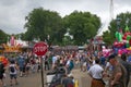 St Paul, MN - August 27, 2018: The Minnesota State fair is the largest gathering in Minnesota Royalty Free Stock Photo