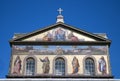 St. Paul Outside the wall Basilica - Rome Royalty Free Stock Photo