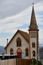 St Paul the Prospector Episcopal Church in Virginia City, Nevada Royalty Free Stock Photo