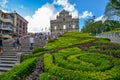 St Paul Ruins in Macau Royalty Free Stock Photo