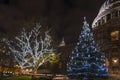 St. Paul's Cathedral at Christmas Royalty Free Stock Photo