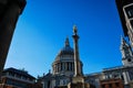 St Paul's Cathedral and Paternoster Square Column Royalty Free Stock Photo