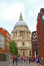 St Paul`s Cathedral Peter`s Hill London England