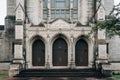 St. Paul`s United Methodist Church, in Houston, Texas Royalty Free Stock Photo