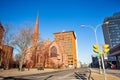 St. Paul's Episcopal Cathedral on Church street Royalty Free Stock Photo