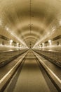 St- Pauli Elbe tunnel, Hamburg, Germany Royalty Free Stock Photo