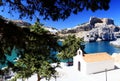 St Pauls Bay Lindos Rhodes Greece Royalty Free Stock Photo