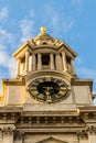 St Pauls Cathedral clock and clock tower.London, England Royalty Free Stock Photo