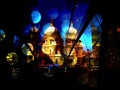 St Pauls Cathedral with lights