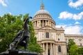 St. Pauls Cathedral. London, England Royalty Free Stock Photo