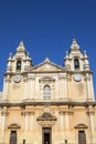 St. Pauls Cathedral in Mdina Royalty Free Stock Photo