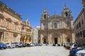 St. Pauls Cathedral in Mdina Royalty Free Stock Photo