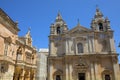 St. Pauls Cathedral in Mdina Royalty Free Stock Photo