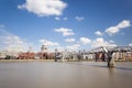 St Pauls Cathedral and Millennium Bridge