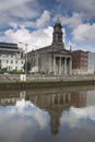 St Pauls Church Smithfield on the River Liffey Dublin Ireland Royalty Free Stock Photo