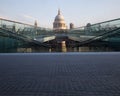 St Pauls and Millennium bridge