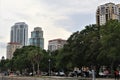 Downtown st pete skyline Royalty Free Stock Photo