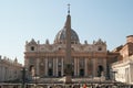 St. Peter Basilica, the main entrance and facade, Vatican city, Rome, Italy