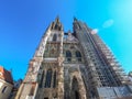 St Peter Cathedral Regensburg Germany Royalty Free Stock Photo