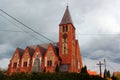 St Peter and Paul Roman Catholic Church in Dubeninki, Goldap County in northern Poland