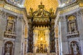 St. Peter`s Baldachin in Vatican City