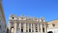 St. Peter`s Basilica in Vatican CIty Royalty Free Stock Photo