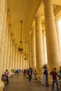 St. Peter`s Basilica entrance point Vatican