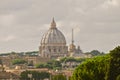 Saint Peter`s basilica, Rome Royalty Free Stock Photo