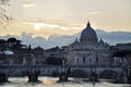 St. Peter's Basilica and Ponte Sant Angelo