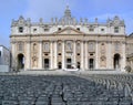 St. peter`s basilica in Vatican, basilica di san pietro in vaticano Royalty Free Stock Photo